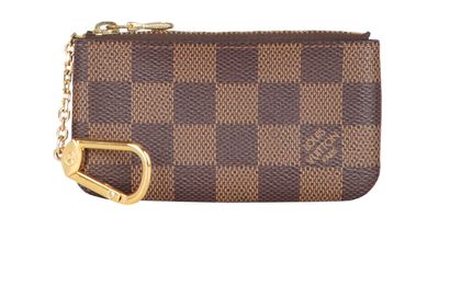 Louis Vuitton Key Pouch, &pound;150, Accessories, Brown, Coated Canvas/Leather, Front view